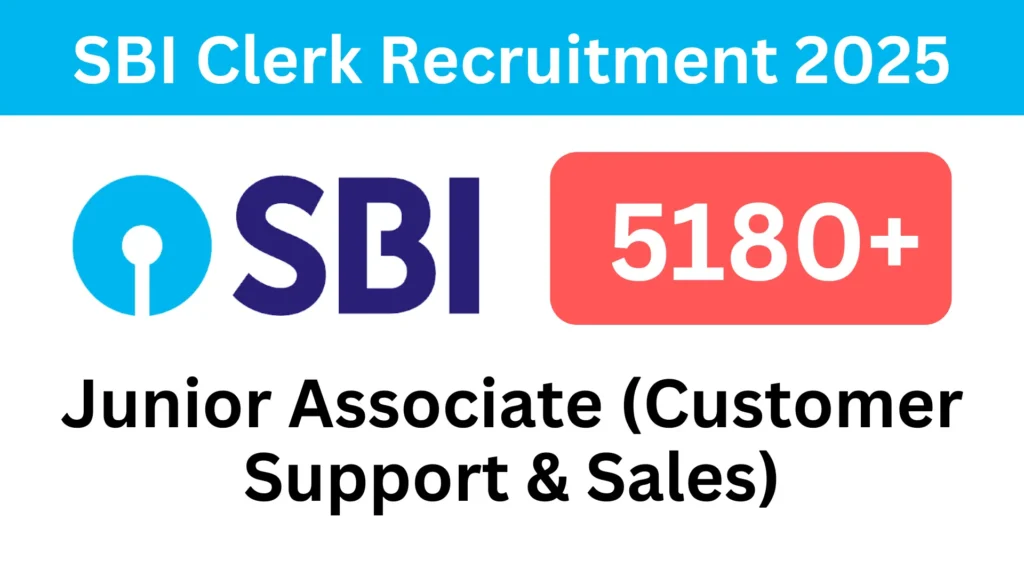 SBI Clerk Recruitment
