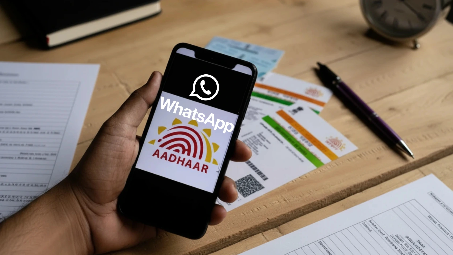 Download Aadhaar Card on WhatsApp: सिर्फ 1 संदेश में पीडीएफ में अपना आधार कार्ड प्राप्त करें! 2 download Aadhaar card on whatsapp
