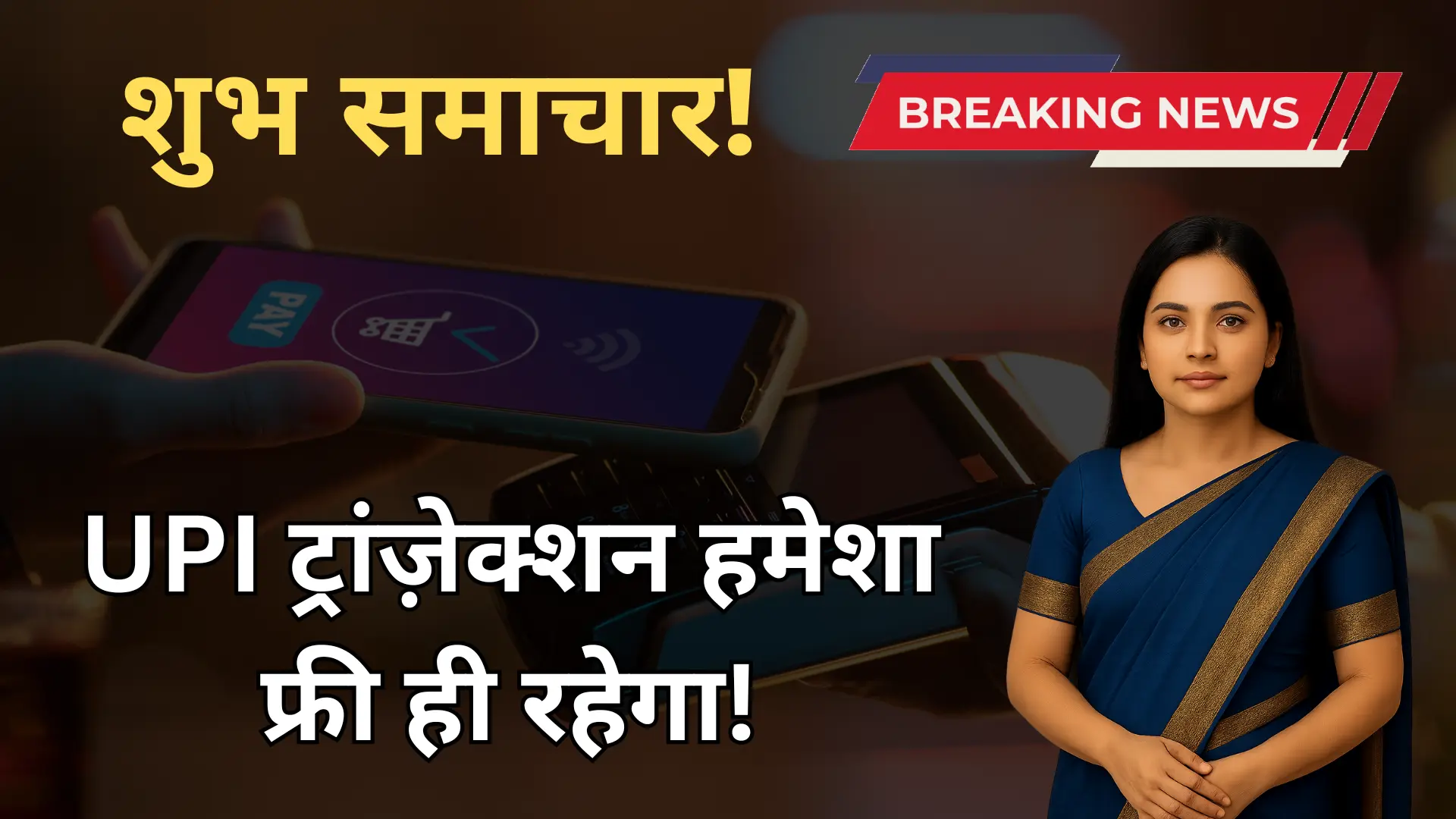 खुशखबरी! यूपीआई लेनदेन मुफ़्त रहेगा, आरबीआई ने आश्वासन दिया 5 UPI Transaction Free News