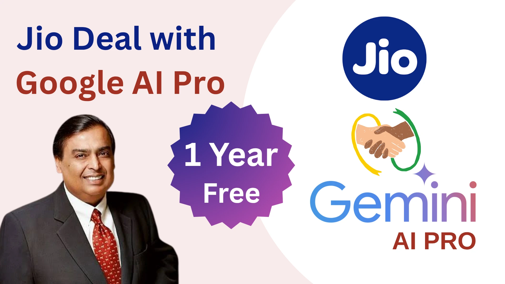 Jio Deal with Google AI Pro
