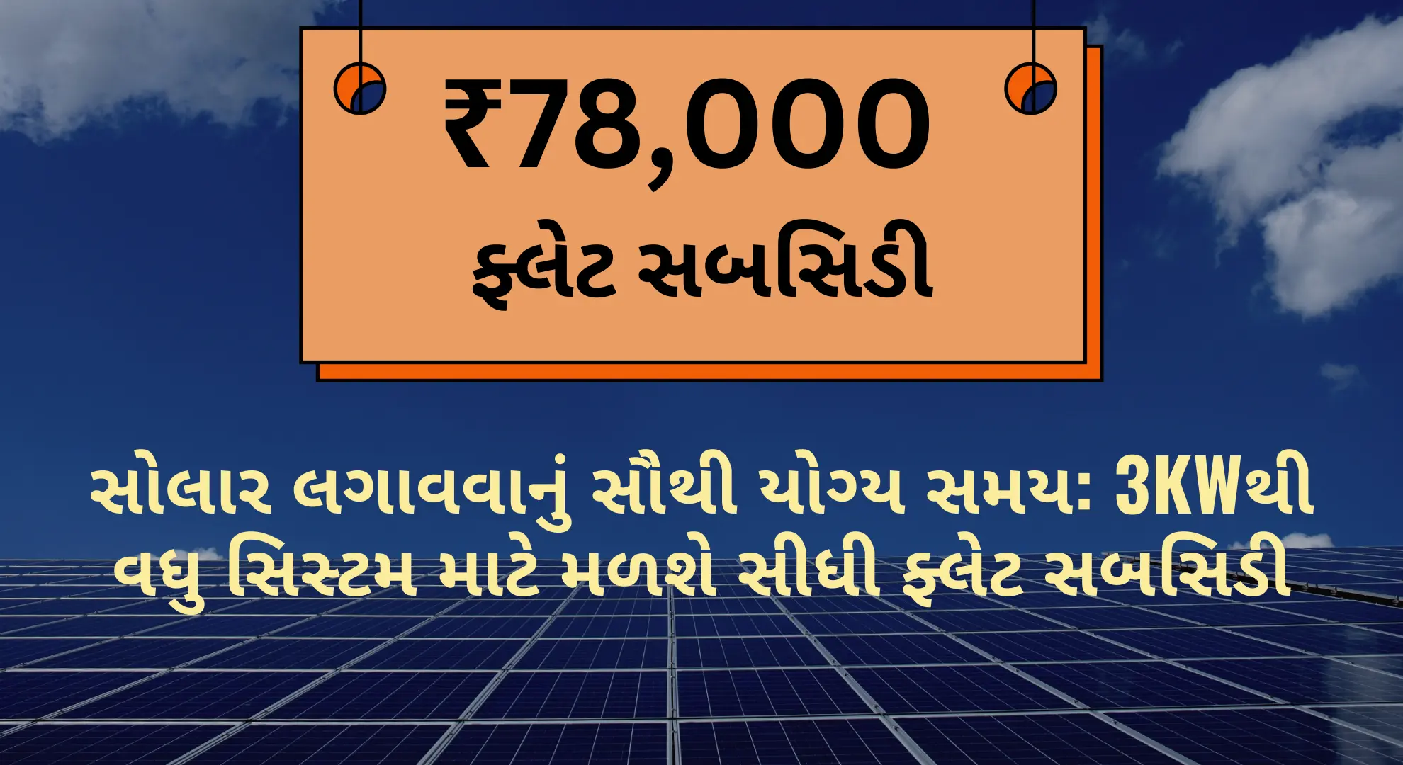 pm surya ghar yojana 3kw subsidy